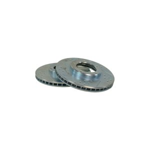 Toyota Tacoma Brake Rotors (2) - Front - Baer Brakes - Claw Performance, Slot & Drilled - Zinc-Plated - `98-`04